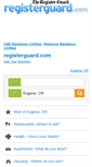 Mobile Screenshot of bizfinder.registerguard.com