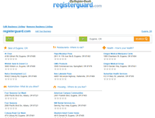 Tablet Screenshot of bizfinder.registerguard.com
