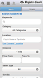 Mobile Screenshot of classifieds.registerguard.com