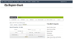 Desktop Screenshot of housing.registerguard.com